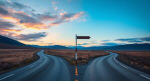 roads diverged