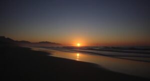 sunrise on beach