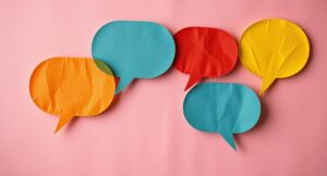 conversation bubbles